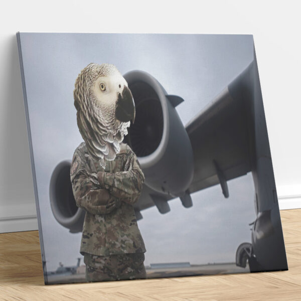 USAF Wing Custom Bird Portrait