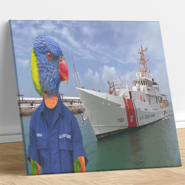 USCG Atlantic Fleet Custom Bird Portrait