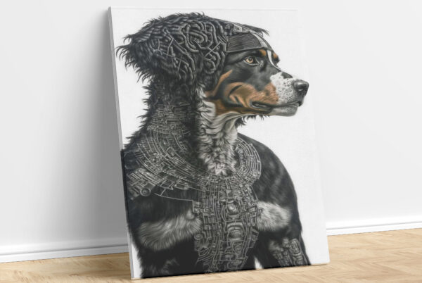 Walden Cain Custom Dog Portrait
