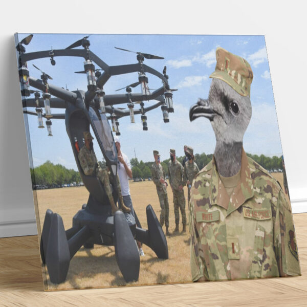 USAF Hexa Lift Custom Bird Portrait