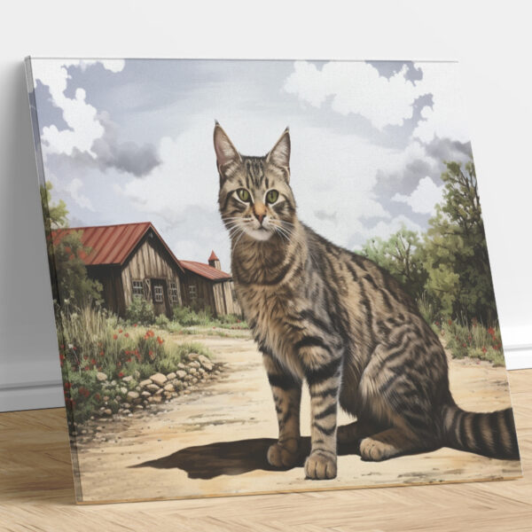 Bumpkin Custom Cat Portrait