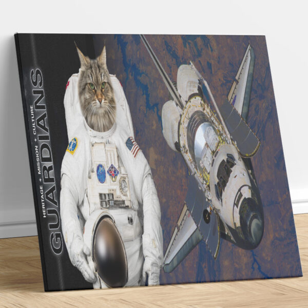 USSF Astronaut Custom Cat Portrait